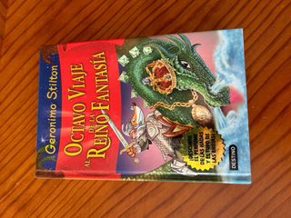 3 libros Geronimo Stilton del reino de la fantasia