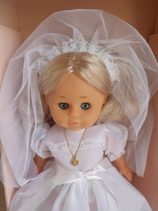 Muñeca comunión vintage