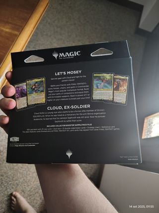 Final fantasy 7 mtg magic Commander Cloud