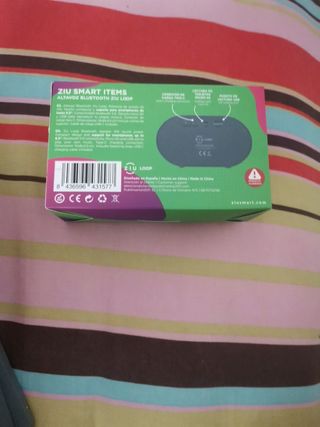Altavoz Bluetooth ZIU Loop Gris