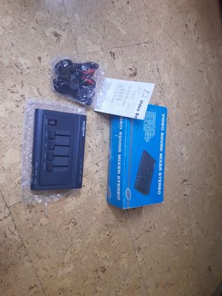 Mesa mezclas vídeo IQ - sonido estéreo