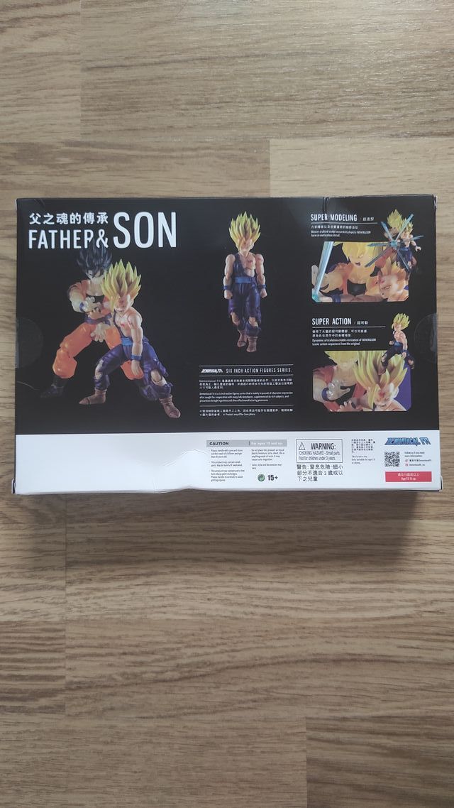 Gohan & Goku Cell Saga Demoniacal Fit sh figuarts