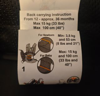 Mochila portabebés Babybjörn One