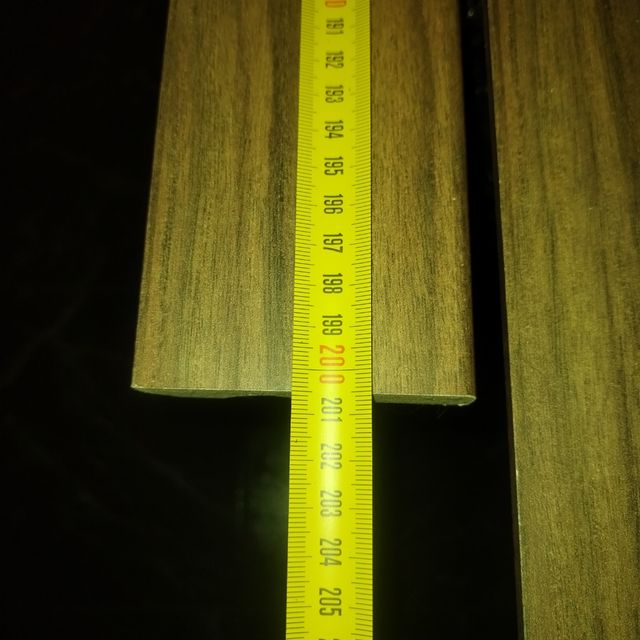 4 Rodapiés madera 2,24m