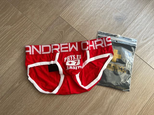 Slip Andrew Christian rojo