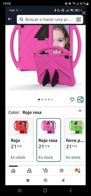 Fundas protectoras tablet infantil