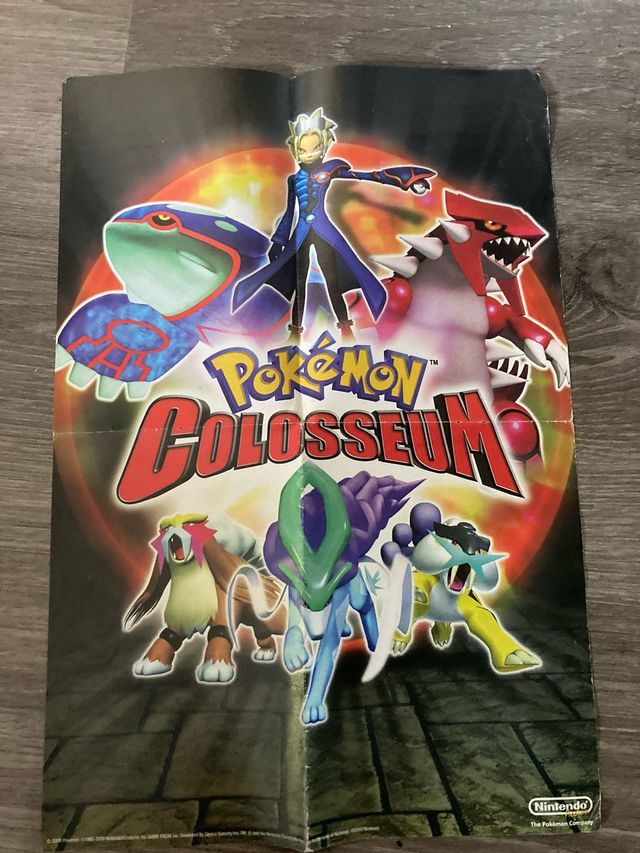 Poster Pokémon Colosseum & Snap.Es 1 poster 2 cara