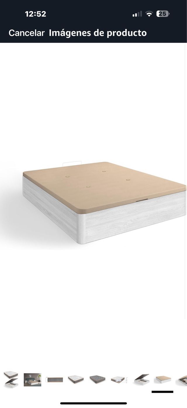 Letto scorrevole con materasso