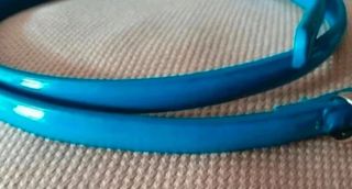 Cinturon cintura blu lucida 105cm