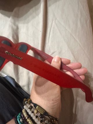 Gafas sol Polaroid rojas