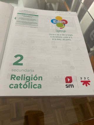 Religión católica. 2 Secundaria. Edén. Revuela