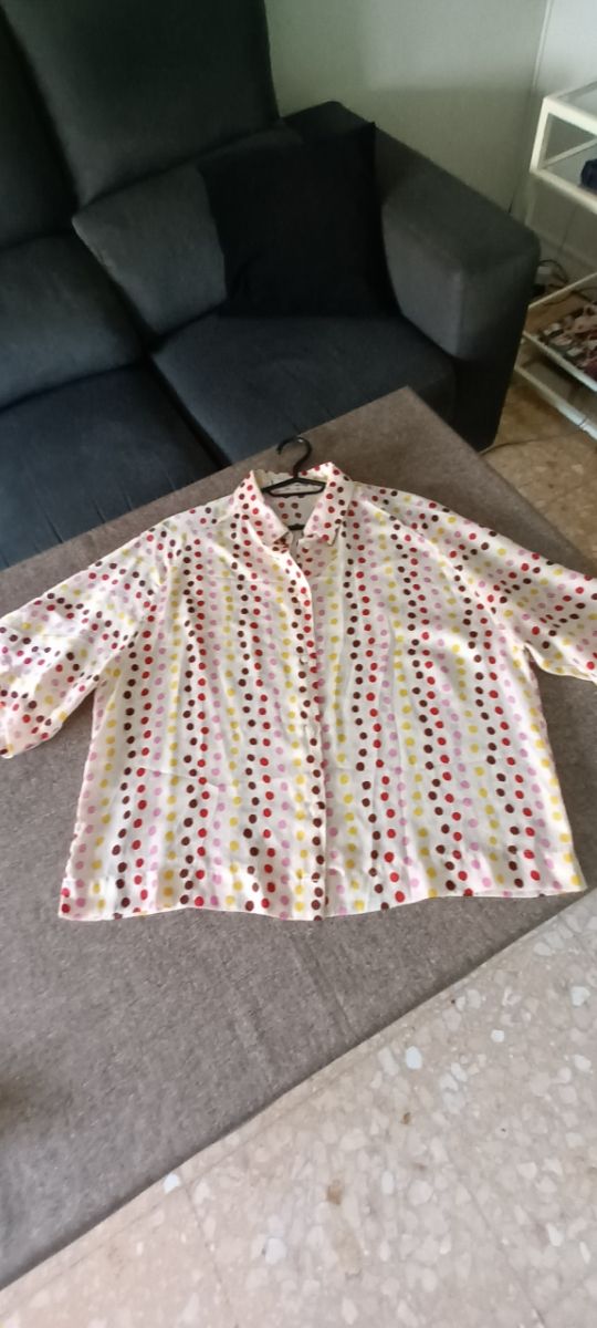 Camisa Mango multicolor T. M