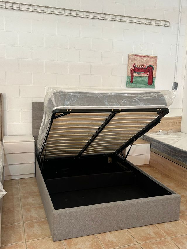 Letto 135x190 con testiera e letto - Nuovo