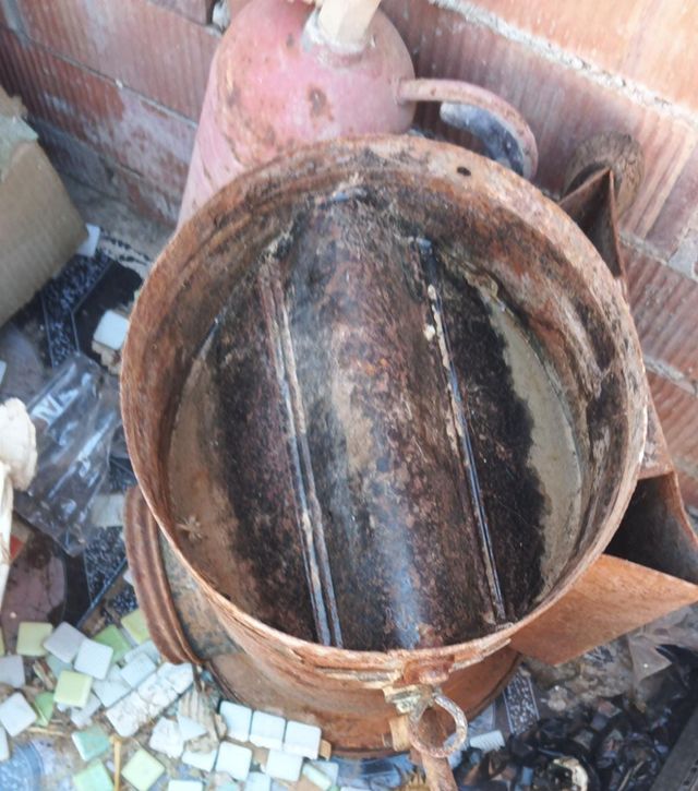 Horno antiguo de leña