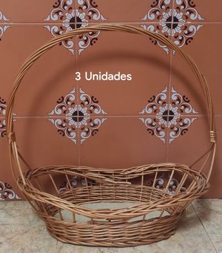 Cestas de mimbre