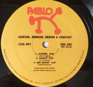 LP Jazz: Jackson, Johnson, Brown & Company