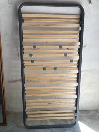 Somier metálico gris - 90cm