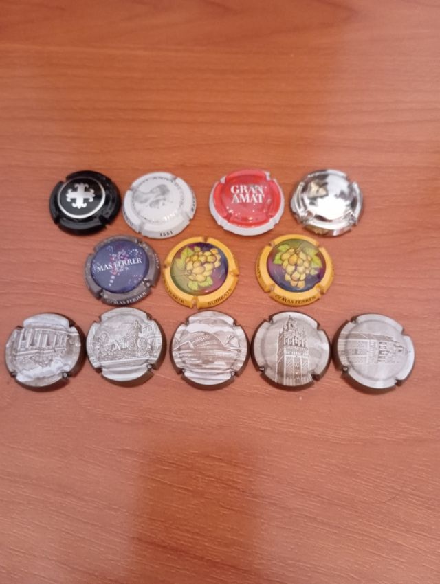 12 Chapas Cava - Coleccion