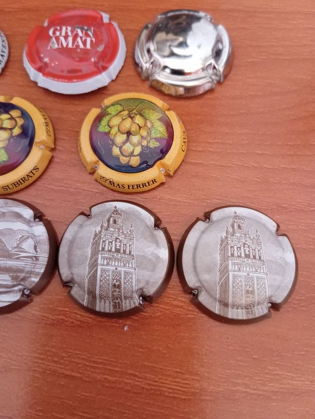 12 Chapas Cava - Coleccion