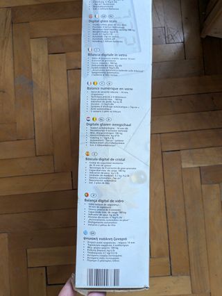 Bilancia Digitale Vetro - 180kg