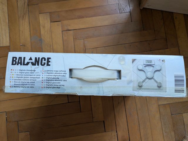 Bilancia Digitale Vetro - 180kg