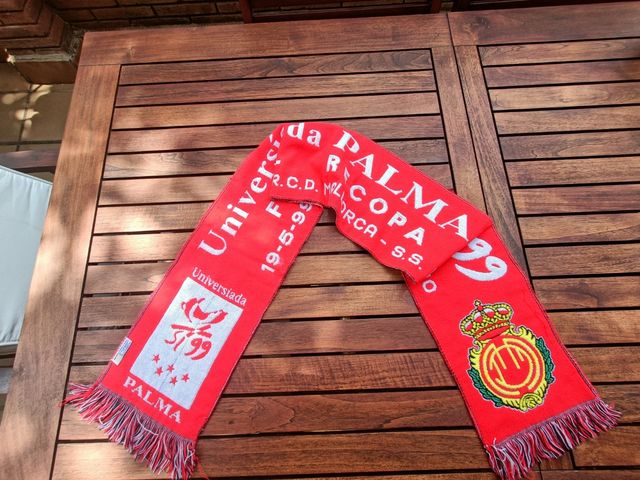 Bufanda RCD Mallorca - Lazio Final Recopa 1999