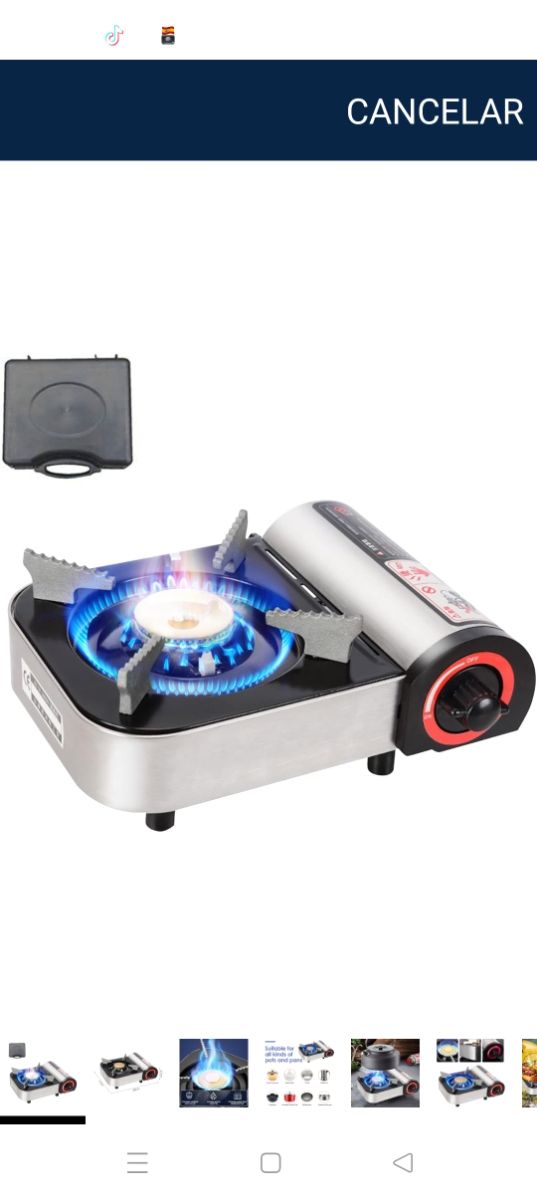 Mini cocina camping gas