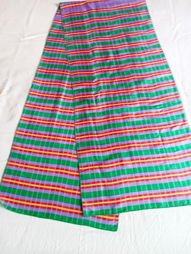 Sciarpetta seta Borbonese vintage