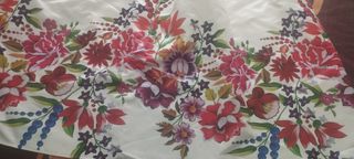 Vestido beige estampado floral