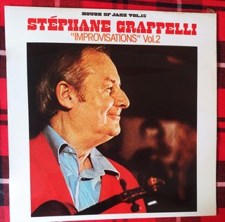 LP Jazz - Stéphane Grappelli Improvisations Vol.2