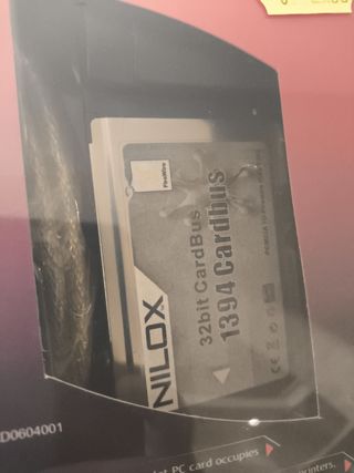 Tarjeta PCMCIA Nilox IEEE 1394a