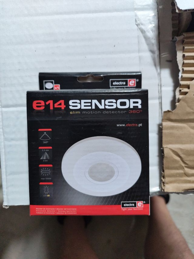 Sensor Movimiento Electra e14 350º