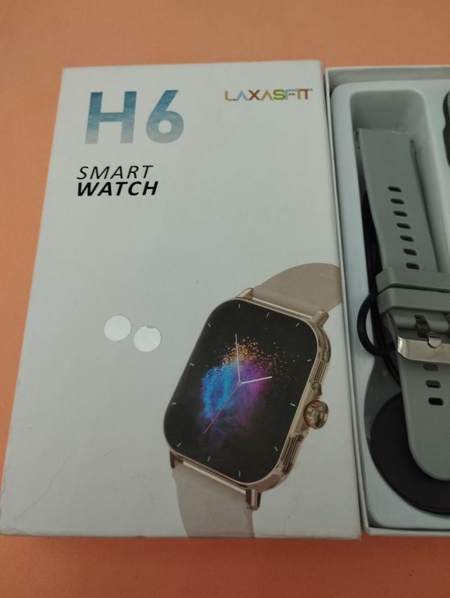 Smartwatch LAXASFIT H6 - Gris/Plata