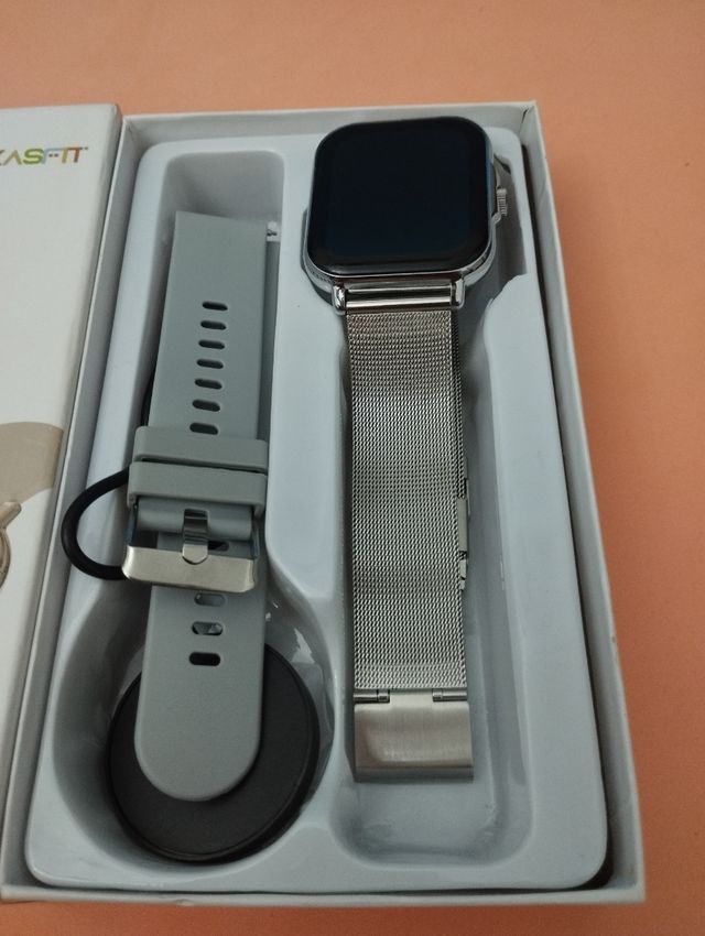 Smartwatch LAXASFIT H6 - Gris/Plata