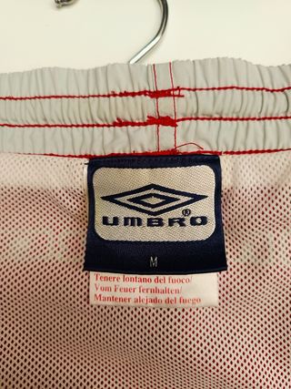Bañador Umbro Rojo Vintage