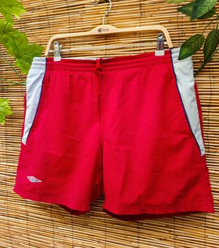 Bañador Umbro Rojo Vintage