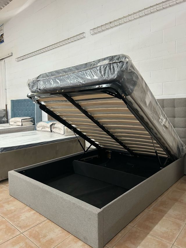 Cama Canapé 135x190 Cm + Cabecero