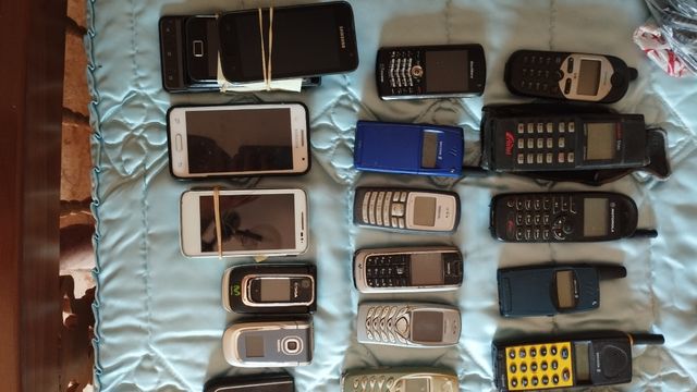 Teléfonos móviles antiguos