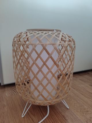 Lámpara mesa IKEA GOTTORP bambú