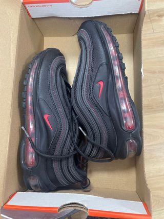 Nike Air Max 97 - Negras/Rojas