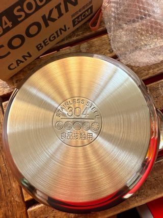 Pentola Acciaio Inox 24cm