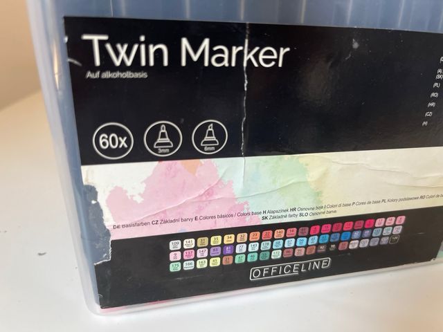 Rotuladores Twin Marker 60x