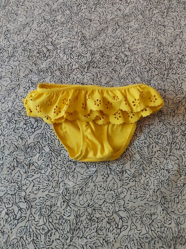 Bañadores niña - Amarilla y multicolor