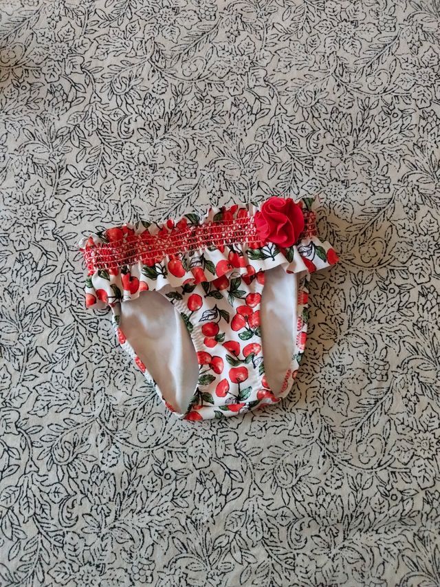 Bañadores niña - Amarilla y multicolor