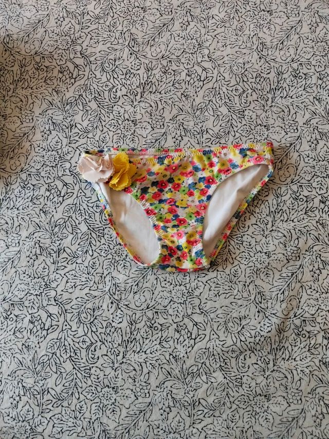 Bañadores niña - Amarilla y multicolor