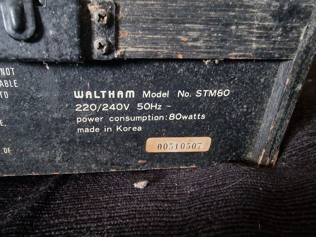 Radiocasete Tocadiscos Waltham