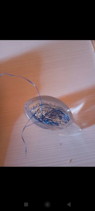 Vasetto vetro medaglia argento anni 2000