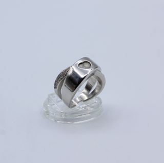 Anillo Chopard Happy Diamonds oro blanco