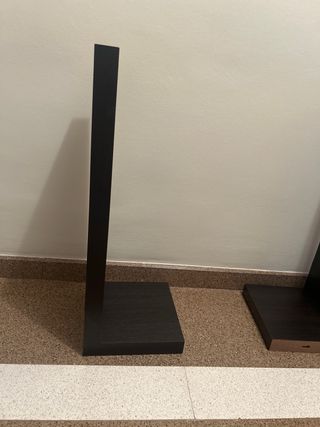 2 Baldas -Madera oscura