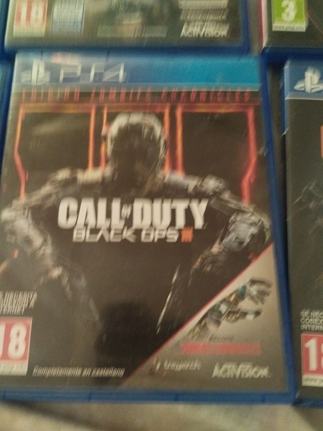 6 Juegos PS4 Variados Ww2k19 vendido y el fifa16